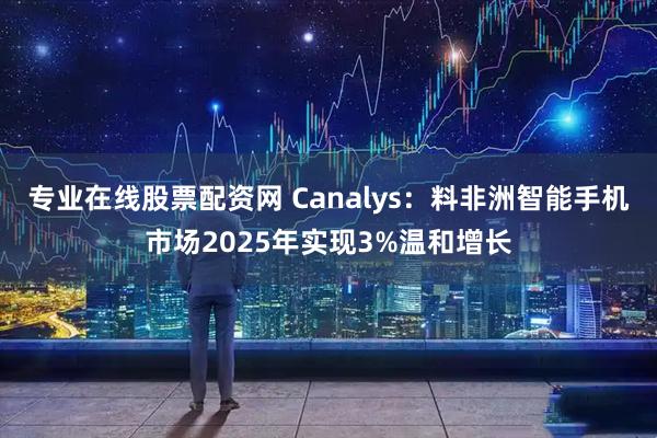 专业在线股票配资网 Canalys：料非洲智能手机市场2025年实现3%温和增长
